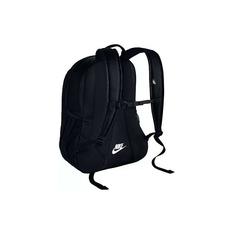 Nike Elemental Sports Casual Large Logo Print Zipper Backpack Unisex Backpack Black CK0953-010