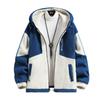 Men's Winter Lambskin Quilted Fleece Jacket for Teenagers