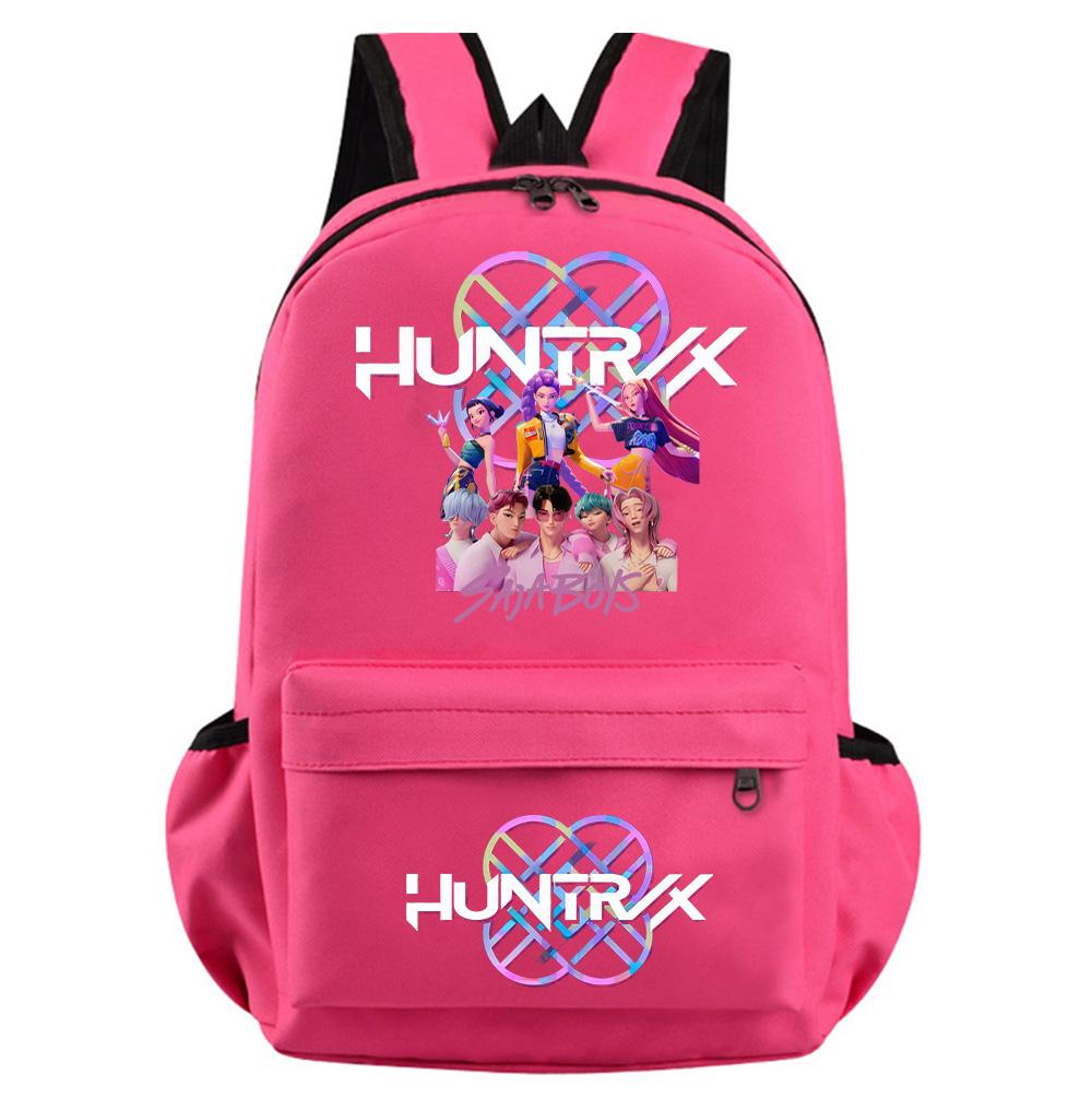 Cartoon Kpop Demon Hunters Printed Backpack for Teenager Student Girl Boy Bookbag Schoolbag Women Large Capacity Travel Bag Kid Gift Rucksak