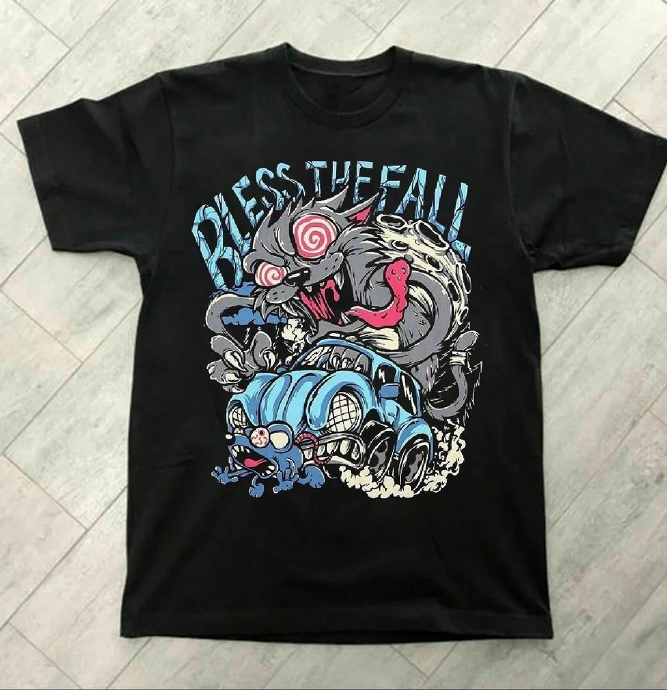 New BlessTheFall Tour Band Cotton Tee All Size Gift For Fan T-Shirt CM290 Unisex T-Shirt L