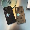 Ins Laser Astronaut Sterne Schmetterling Matte Leder Telefon Fall Für Iphone 14 13 12 11 Pro Max 14plus 14pro Stoßfest stoßstange Abdeckung