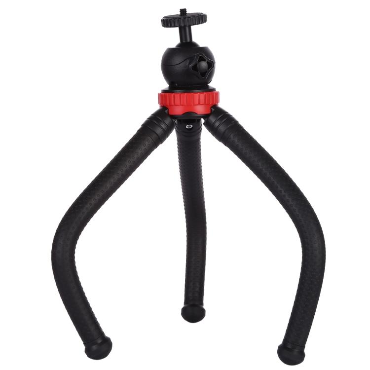 MZ305 Mini Octopus Flexible Tripod Holder with Ball Head for SLR Cameras, DJI / Insta360 / GoPro and Other Action Camera, Cellphone, Size:30cmx5cm