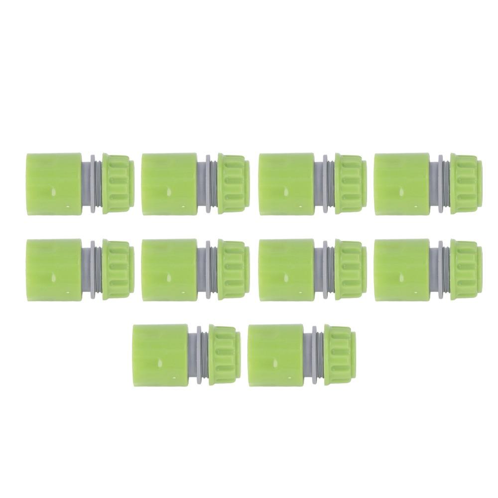 10pcs ABS Water Quick Connectors Gardening Water Hose Quick Connector  Outdoor Hose Repair