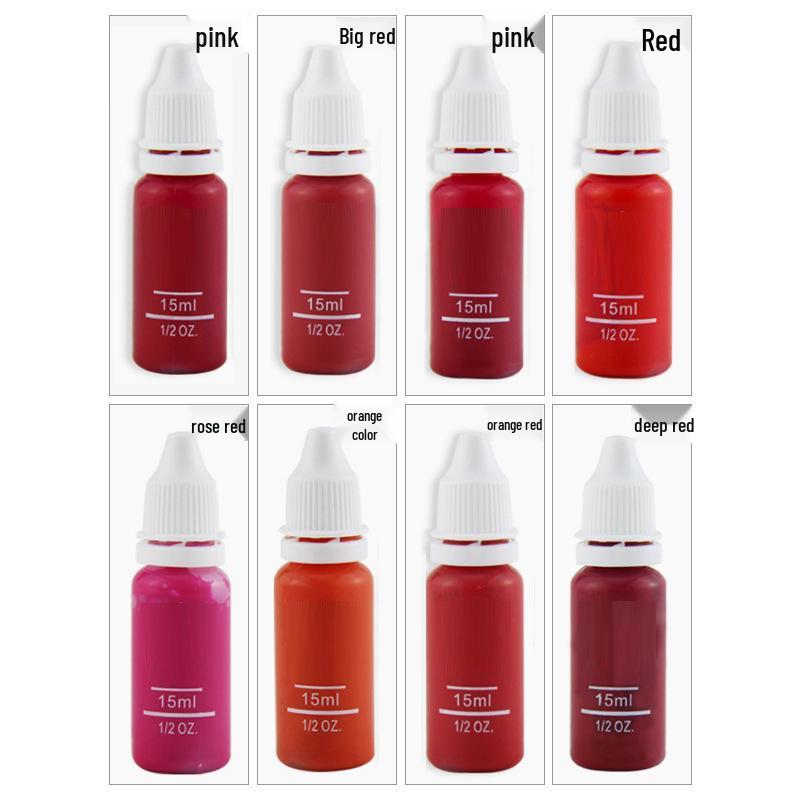 Baode Permanent Makeup Pigment til Øjenbryn, Læber og Eyeliner – Begyndervenligt og Nemt at Påføre.