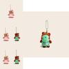Llavero de Peluche de Pareja de Osos con Diseño de Ropa Para Regalo y Decoración