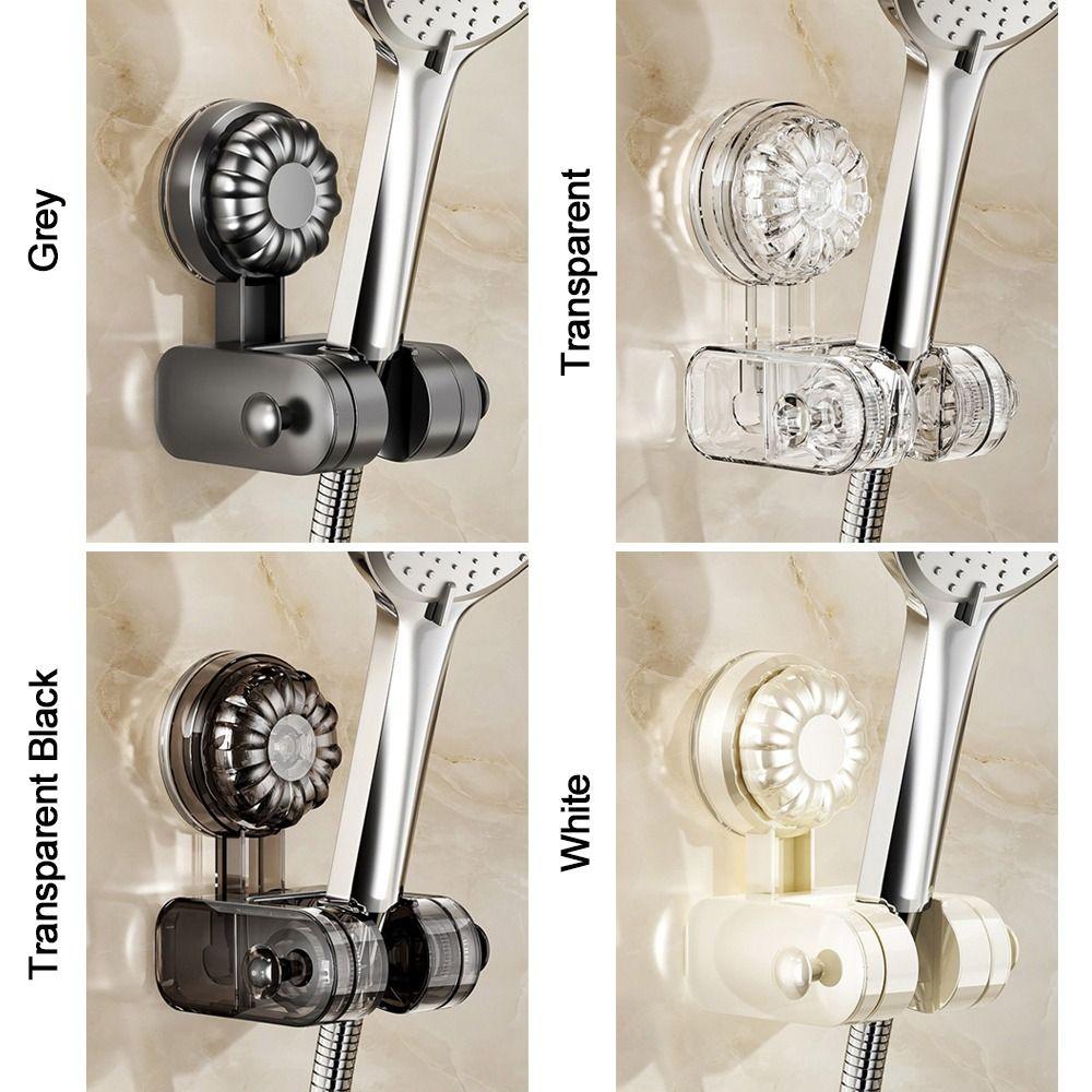 Adjustable Shower Head Holder Suction Cup Wall Mounted Handheld Sprayer Support Sprayer Fixed Base Bathroom Accessories