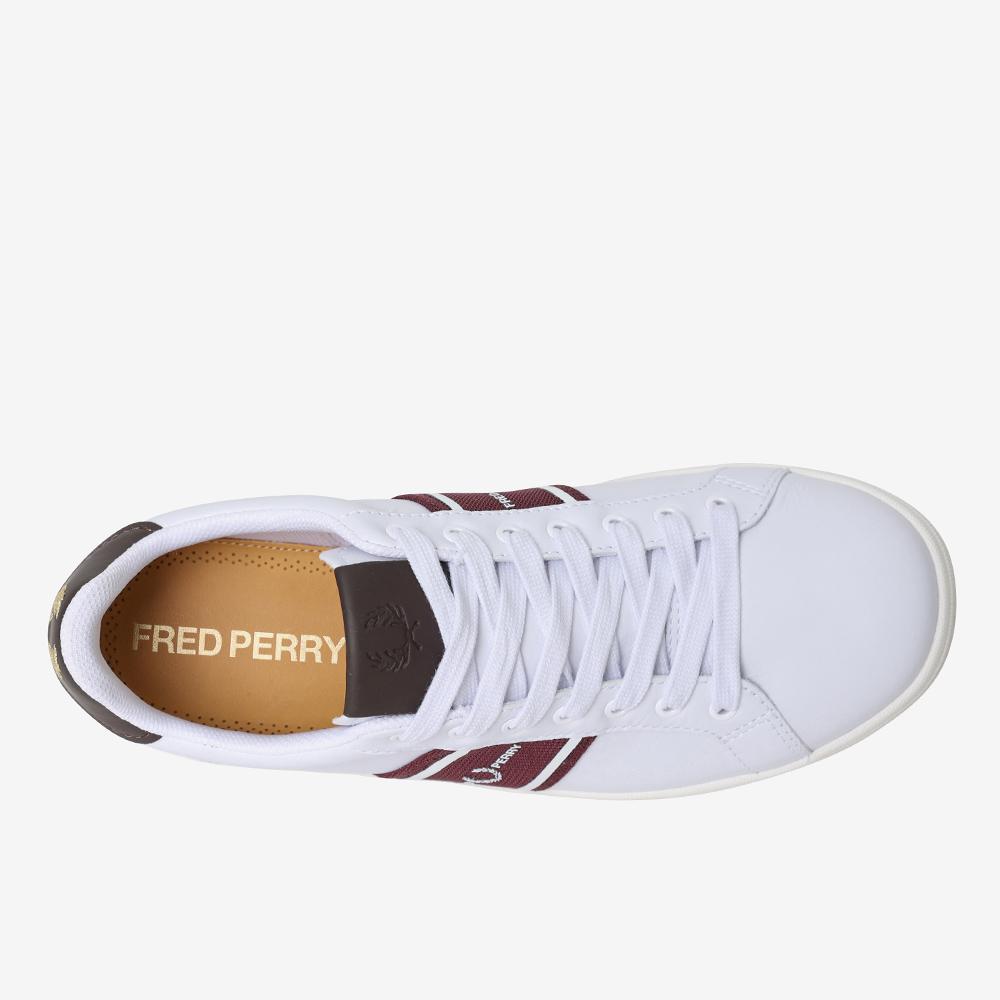 Fred Perry B721 Leather/Graphic Brand Mesh (300) Sfpu2315305-300