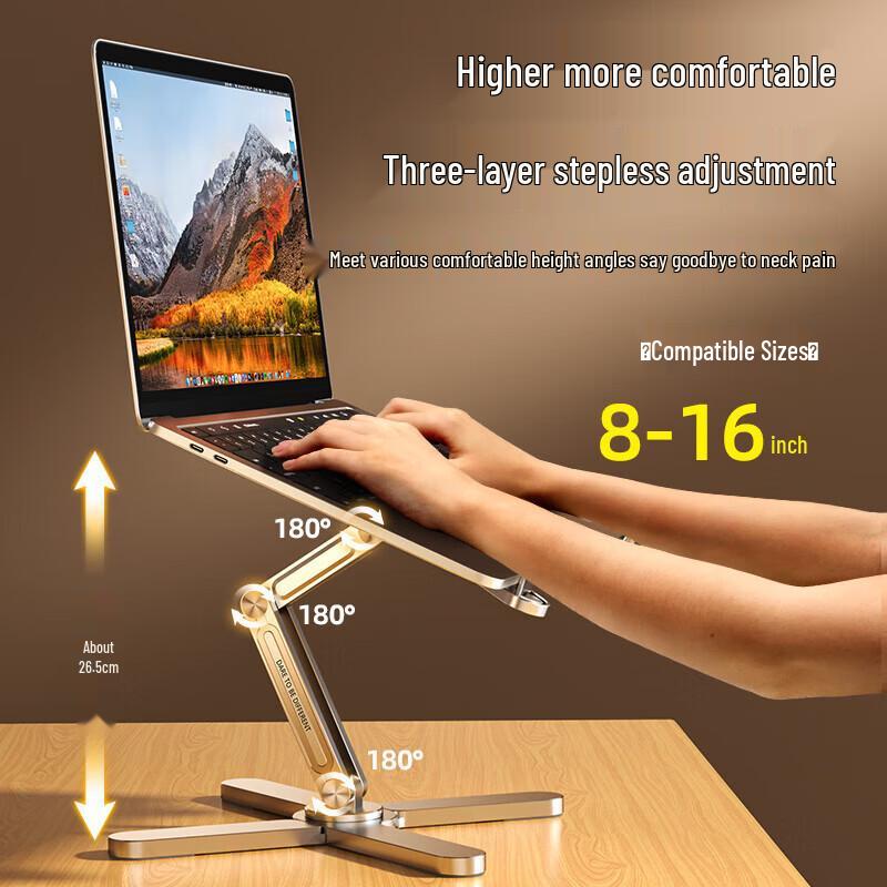 Ollymurs Rotary Aluminum Alloy Laptop Stand