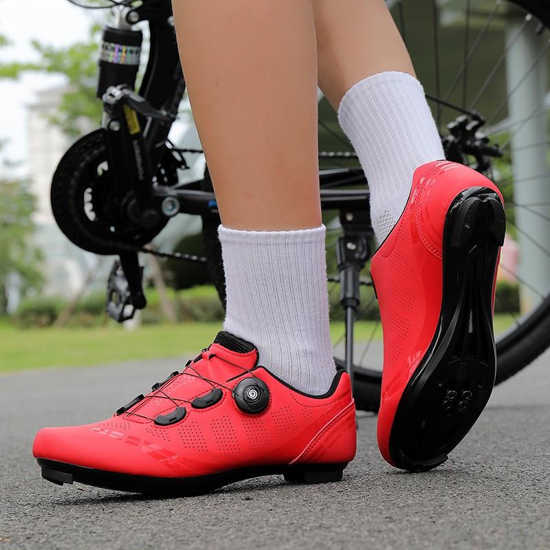 Unisex Cycling Shoes Road MTB Indoor Trainer Non-Cleat Cleat Compatible Breathable Lightweight Stiff Sole
