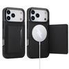 Luxury Leather Magnet Case For iPhone 17 Pro Max 11 12 13 14 15 16 For Magsafe Wireless Charging Wallet Multi Card Slots Cover