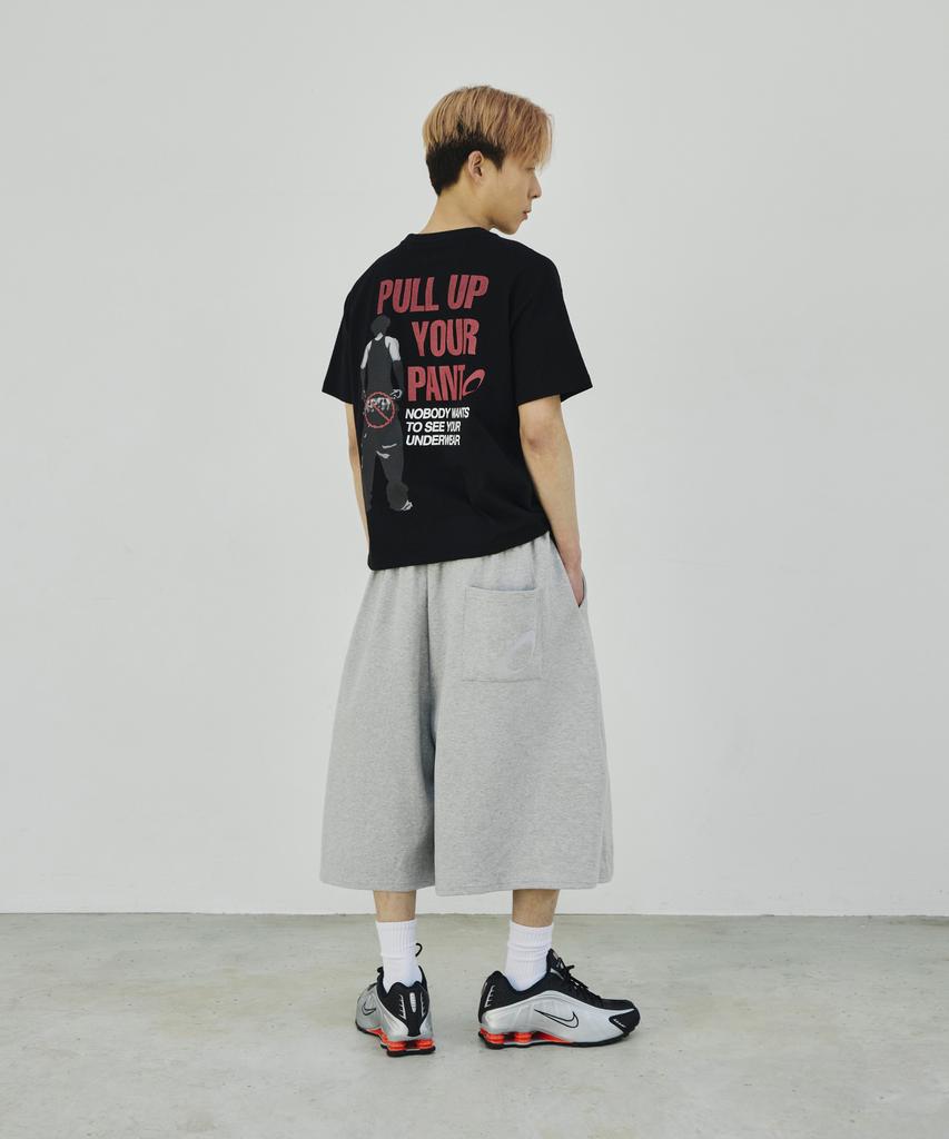 SCALLYWAG String Point Sweat Shorts [Grey]