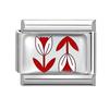Y2K Rote Serie Blume Kirsche Herz Schleife Schmetterling Liebe Italienischer Charm Glieder Passend 9mm Edelstahlarmband Damen DIY Basteln