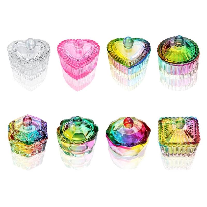 Nails Art Glass Acrylic Dappen Dish Nail Crystal Bowl Nail Liquids Crystal Cup Nail Design Tool Crystal Glass Dish