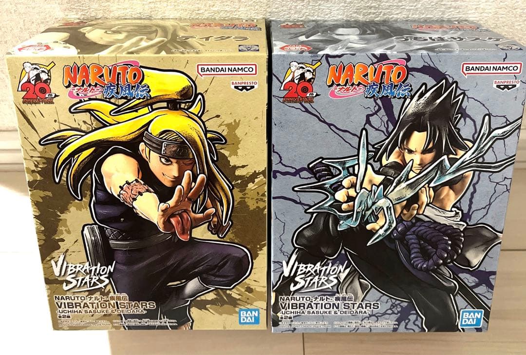 

[USED] VIBRATION STARS Figures Naruto Sasuke Deidara Prize