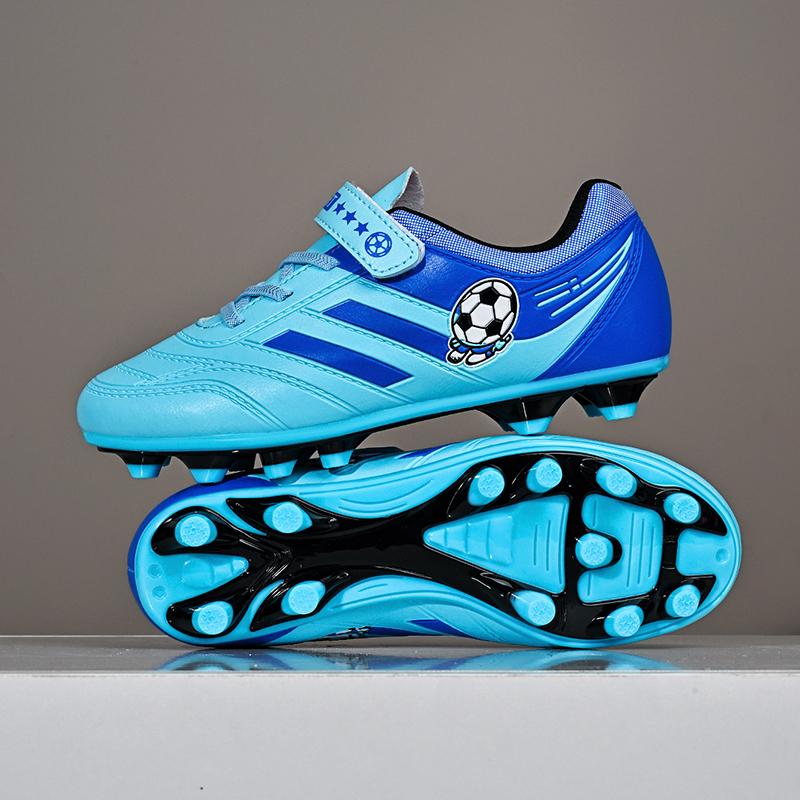 Kids Soccer Shoes Society FG School Football Boots Cleats Grass Sneakers Boys Girls Outdoor Athletic Training Sports Footwear