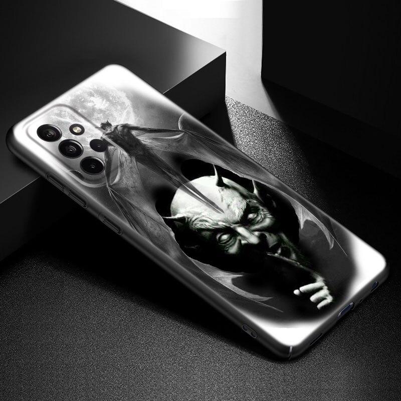 Satanic Scary Skull Phone Case For Samsung Galaxy A21 A30 A50 A52 S A13 A22 A32 A33 A53 A73 5G A11 A12 A31 A51 A70 A71 A72 Cover