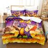 Spyro Reignited Triology Bedding Set for Adults Boys Duvet Cover Bed Set Single Twin Full Queen Bedding Set Soft and Comfortable