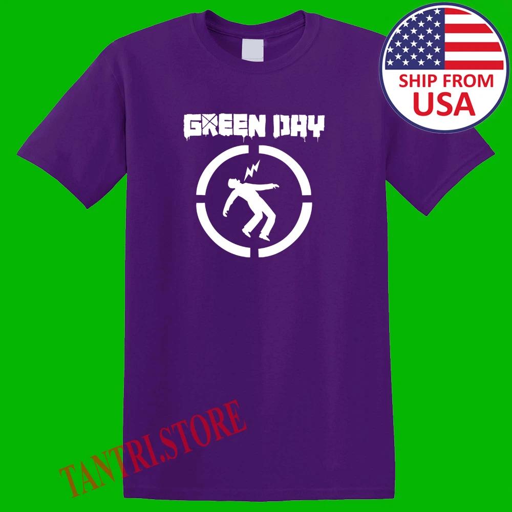 Green Day Warning Men s Purple Size S to 5XL S