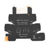 DC Control AC Ultra Thin Relay DIN Rail Mount Solid State Relay Module SPDT Contact 6A 6‑24V