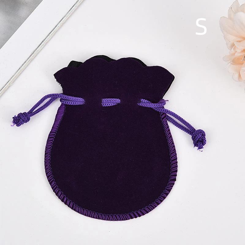 Gourd-Shaped Velvet Gifts Bags Colorful Drawstring Jewelry Bags Storage Pouches For Wedding Christmas Party Gifts Packaging Bags