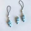 Cute Cat Pendant Phone Chain Strap Lanyard Kitten Keychain Backpack Ornaments