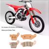 For Honda CR125/250 CRF250/450 Motorcycle Front and Rear Brake Pads Copper Base Disc Brake Pads For Motocross Parts