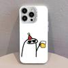 F-Flork Stick Figure Memes Phone Case For iPhone 17,16,15,14,13,12,11,Pro,Max,Plus,SE,Air,Mini Anti Fall White Bumper
