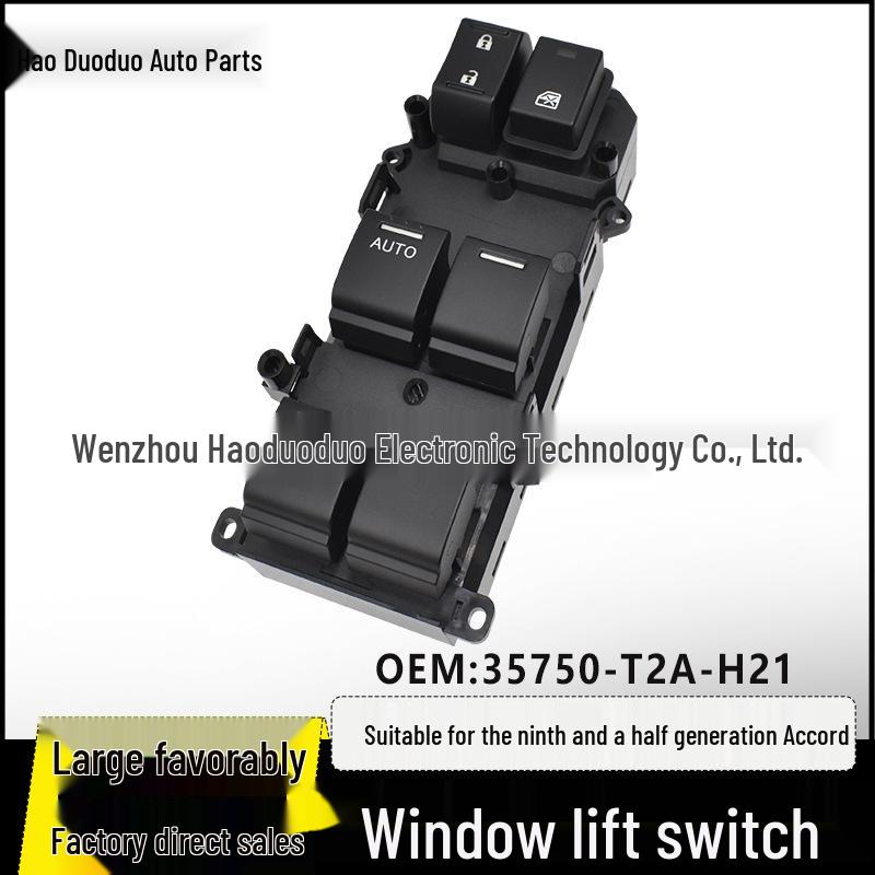

Honda Accord 9.5 Gen Power Window Switch (35750-T2A-H21) Electric