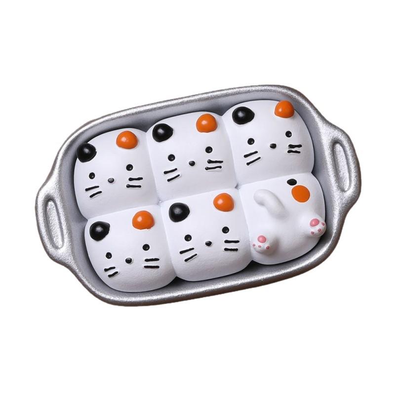 3D Ovocný magnet: Meloun, Třešeň, Jahoda Kočičí design