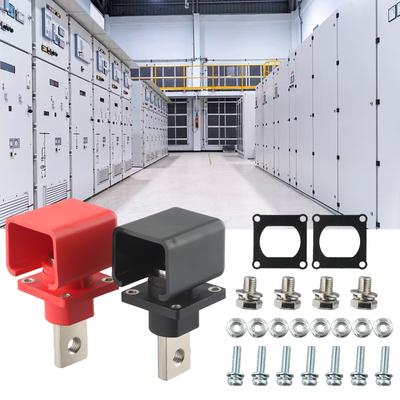 2 Pcs 300/400A Brass Lithium Battery Terminal Connector Energy Storage Terminal Battery Storage Terminal Post