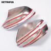 Rearview Mirror Cover Trim For Kia Forte Cerato K3 2014 2015 2016 Chrome Side View Mirror Protection Cap Exterior Accessories