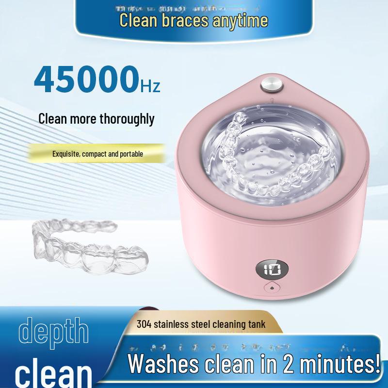 Ultrasonic Deep Sterilization Cleaner for Watches, Glasses, and Jewelry