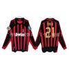 AC Milan retro jersey 0607 season Kaka Maldini Ronaldini Ronaldinho Pirlo collector's edition football jersey