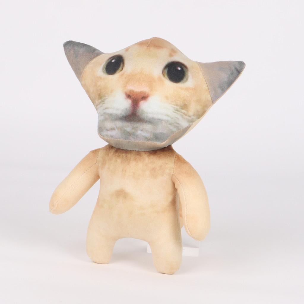 Cuter Cat Plush Dolls With Short Pile Fabric For Kids And Collectors