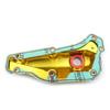 For Vespa GTS GTV 125 250 HPE 300 2019–2025 Motorcycle Oil Pan Aluminum Clear Visible Oils Bottom Potn