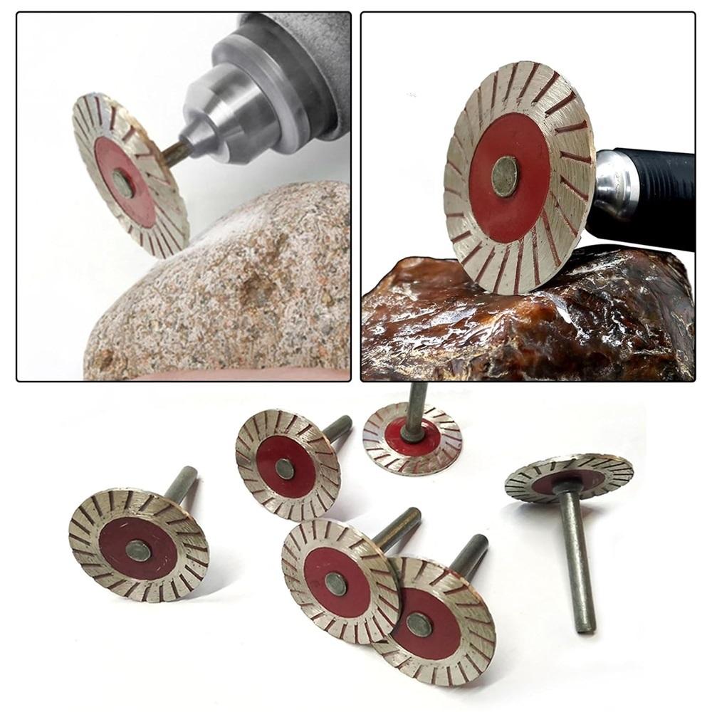10-piece Pack Stone Carving 40mm Diamond Saw Blades Diamond Cutting Discs Cutting Wheel Blades Suitable For Granite, Marble, Ceramic And Tiles