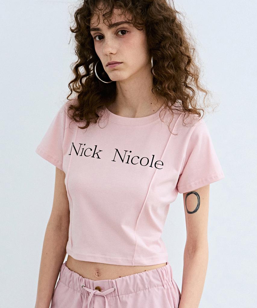Nigaennikol Nicole Pintuck Crop Tee_6 Color