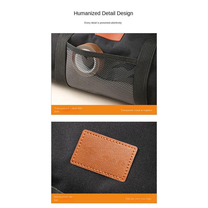 ABUL-Multifunctional Portable Tool Bag Large Capacity Waterproof Electrical Carpentry Repair Installation Tool Storage Bag