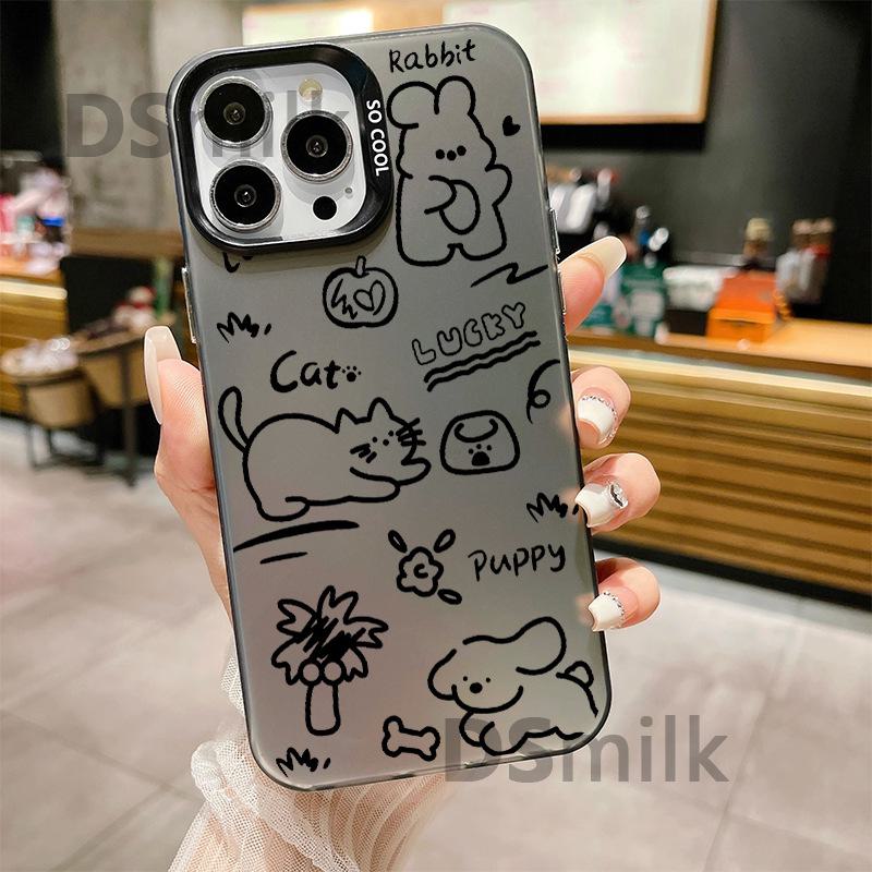iPhone 15 Pro Laser-Engraved Anti-Drop Hard Case for Apple 13, 14, 15 Series