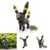 Pelúcia Premium Cinza Pokémon Eevee Umbreon Macia Boneca de Pelúcia Para Crianças e Colecionadores