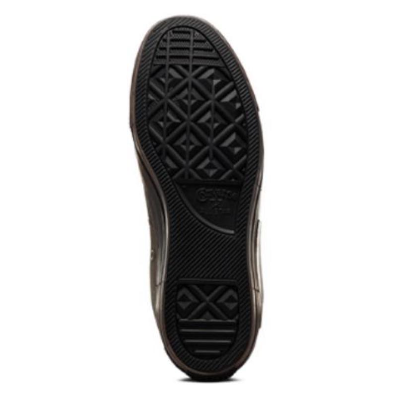 Converse Chuck Taylor All Star Classic Versatile Abrasion Absorbing High Top Canvas Shoes Unisex Black and Brown