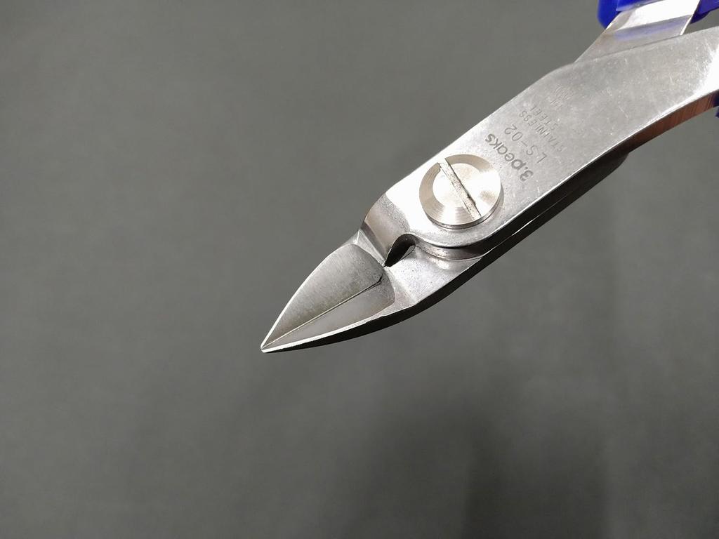 Long Stainless Steel Plastic Nippers 165mm 3.peaks LS-02