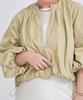 Yours Drawstring Volume Blouson BDXN1722 Small Beige Women's