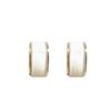Silver Needle Diamond Stud Earrings: Elegant, Simple Design for Women
