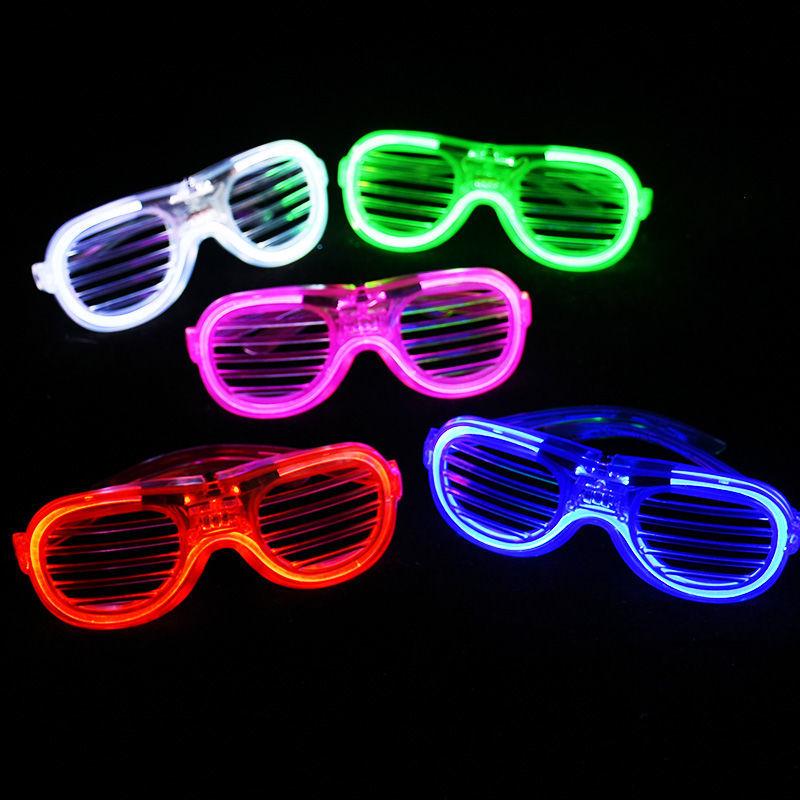 LED Luminous Shutter Glasses for Nightclubs and Raves