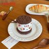 Food Theme Coin Pocket Plush Wallet With Soft Cotton Filling For Kids And Teens