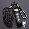 Leather Car Key Case Cover For BMW X1 X3 X4 X5 F15 X6 F16 G30 7 Series G11 F48 F39 520 525 f30 118i 218i 320i Auto Accessories