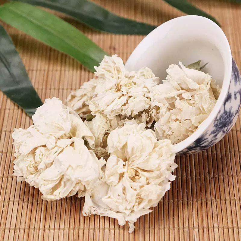 Genuine 500g Sulfur-Free White Hibiscus Flower Chinese Medicinal Herb