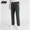 JOW Men's Wool Blend Thickened Brushed Straight-Fit Casual Pants
