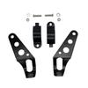 Universal 5.75" 7" Motorcycle Headlight Mount Bracket Fork Ear Chopper Headlamp Holder Clamp Adjustable Motor Fork Mount